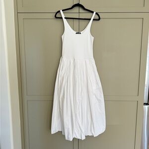 J Crew Balloon Skirt Midi Dress